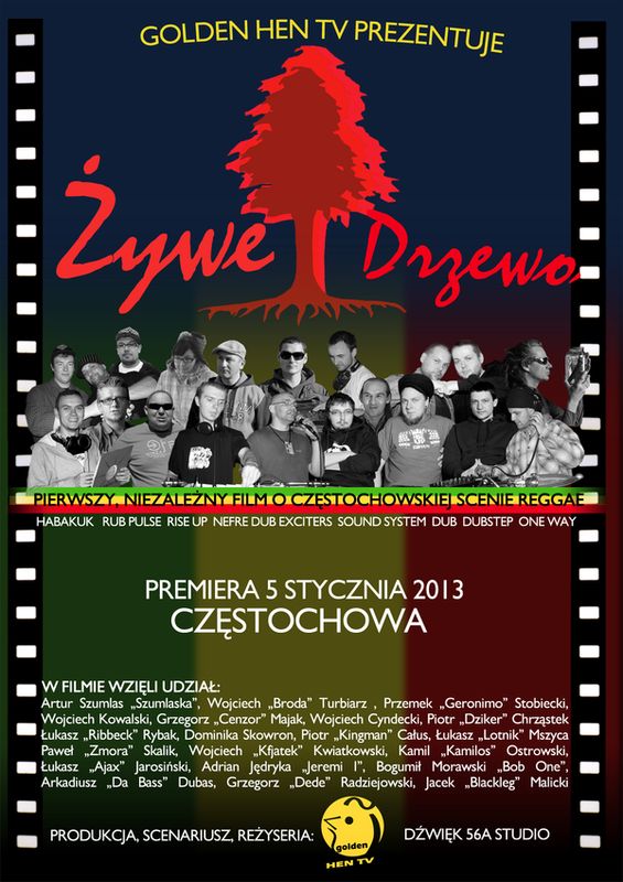 Plakat oficjalny - Żywe drzewo 2012 by Golden Hen