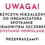 Literackie spotkanie z ZIEMOWITEM SZCZERKIEM /ODWOŁANE/